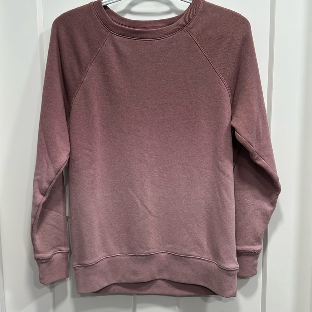 American Eagle Outfitters Pink Ombré Sweatshirt Size XXS